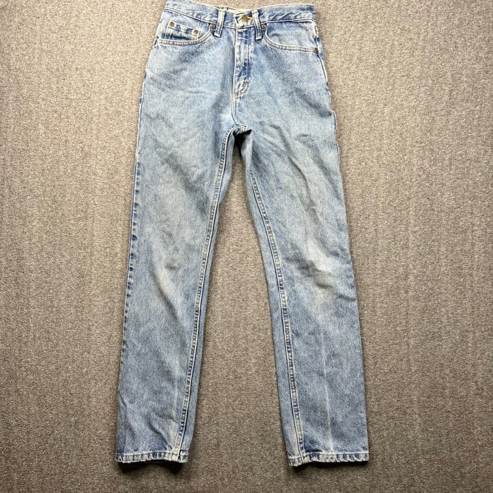 Wrangler Authentics Jeans‎ Womens 28x32 Blue Fits 26x31 Light High Waisted Denim